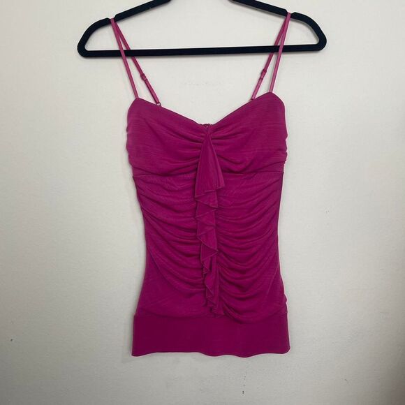 My Michelle Pink Ruched Camisole - Picture 2 of 3